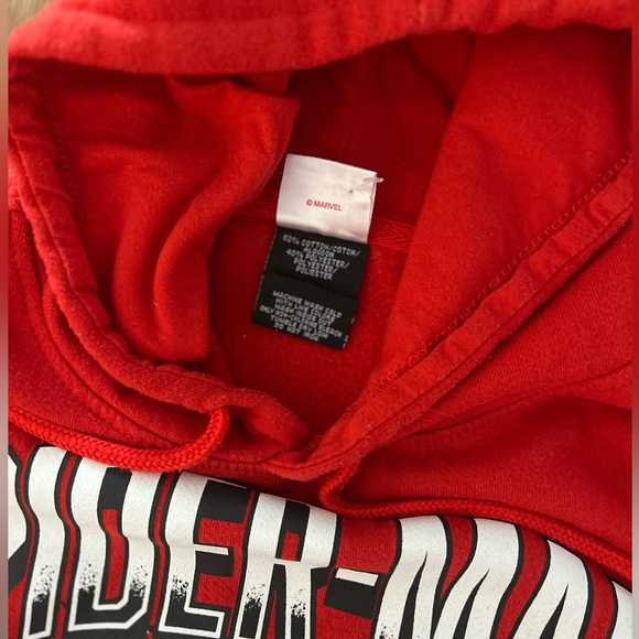 Marvel Spiderman Hooded Sweatshirt - Picture 5 of 6